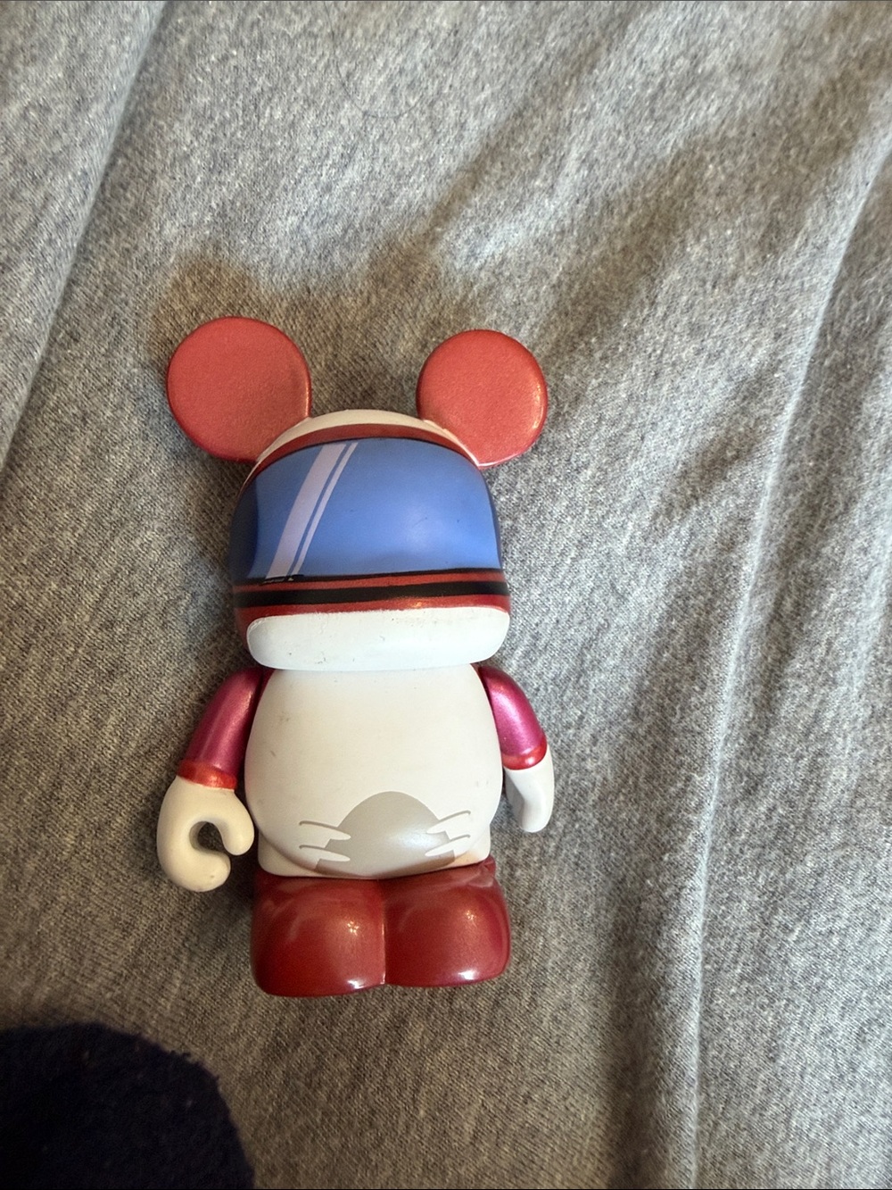 Red Monorail Mickey Figurine